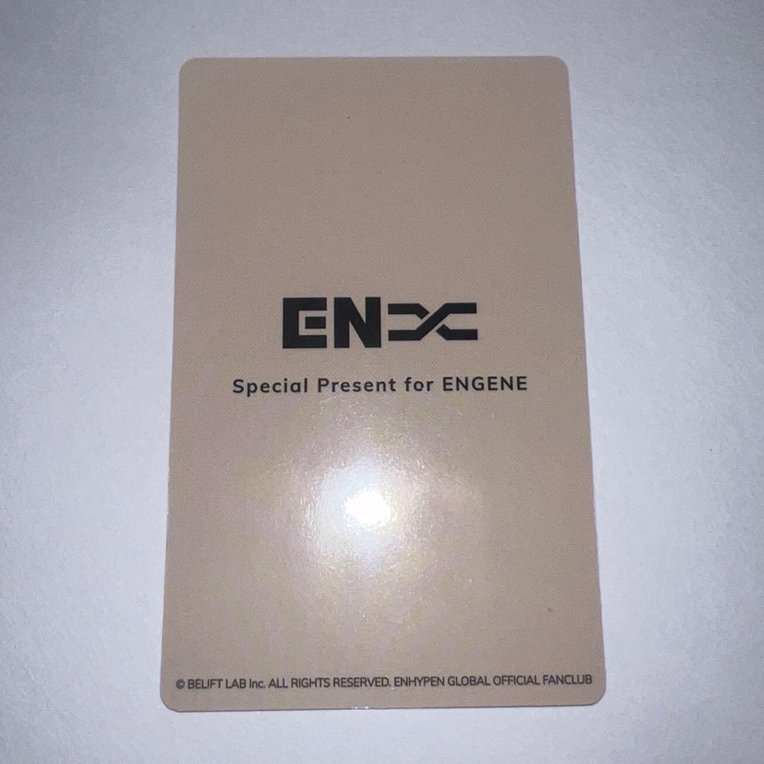 enhypen ヒスン ソヌ ユニットトレカ 新規入会 fc fate+ jp - メルカリ