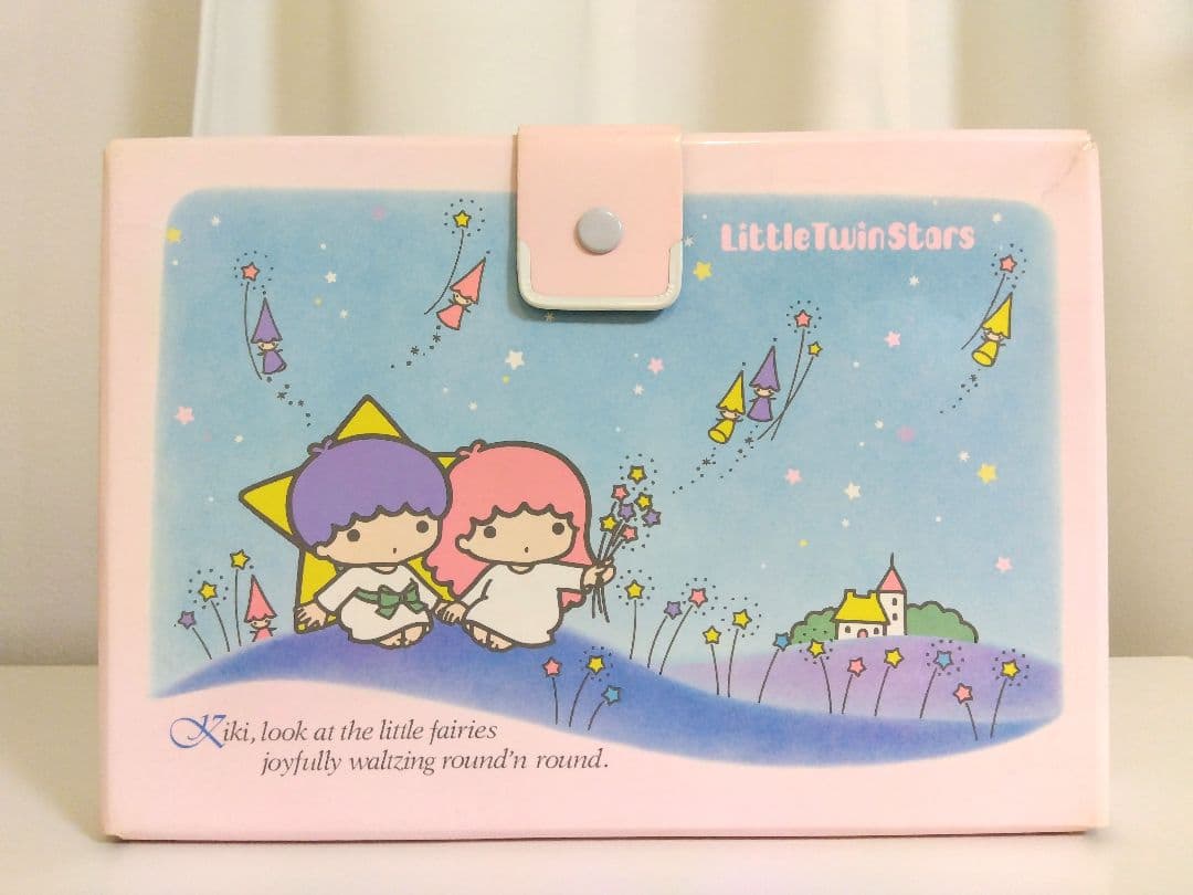 レア 昭和レトロ サンリオ キキララ ボックス 小物入れ リトルツイン