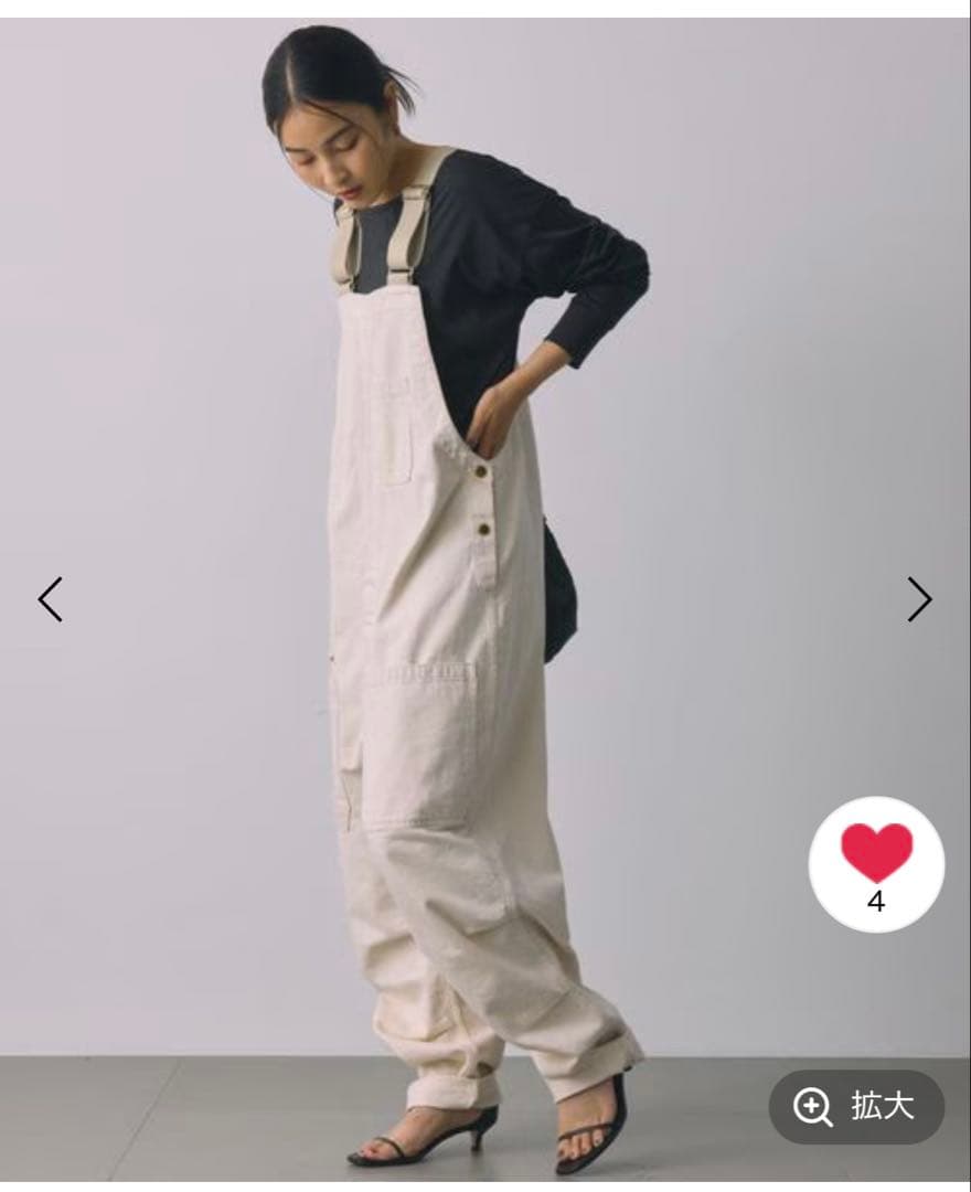 最終　美品・未着用【JOHNBULL】＜別注＞Fermerサロペット