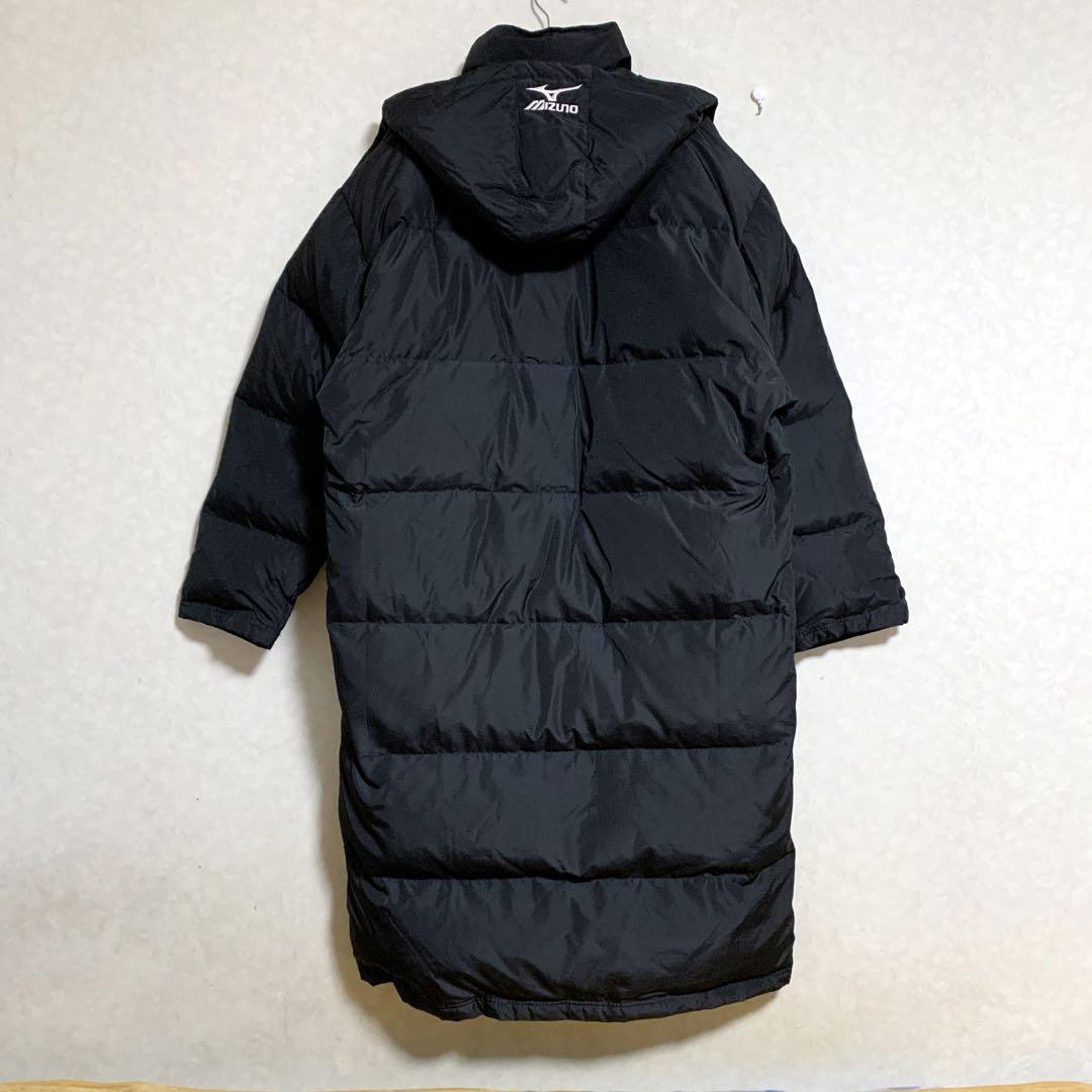 【最終価格】★mizuno ミズノ ダウン ベンチコート ブラック2XL