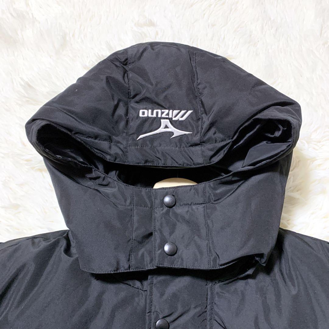 【最終価格】★mizuno ミズノ ダウン ベンチコート ブラック2XL