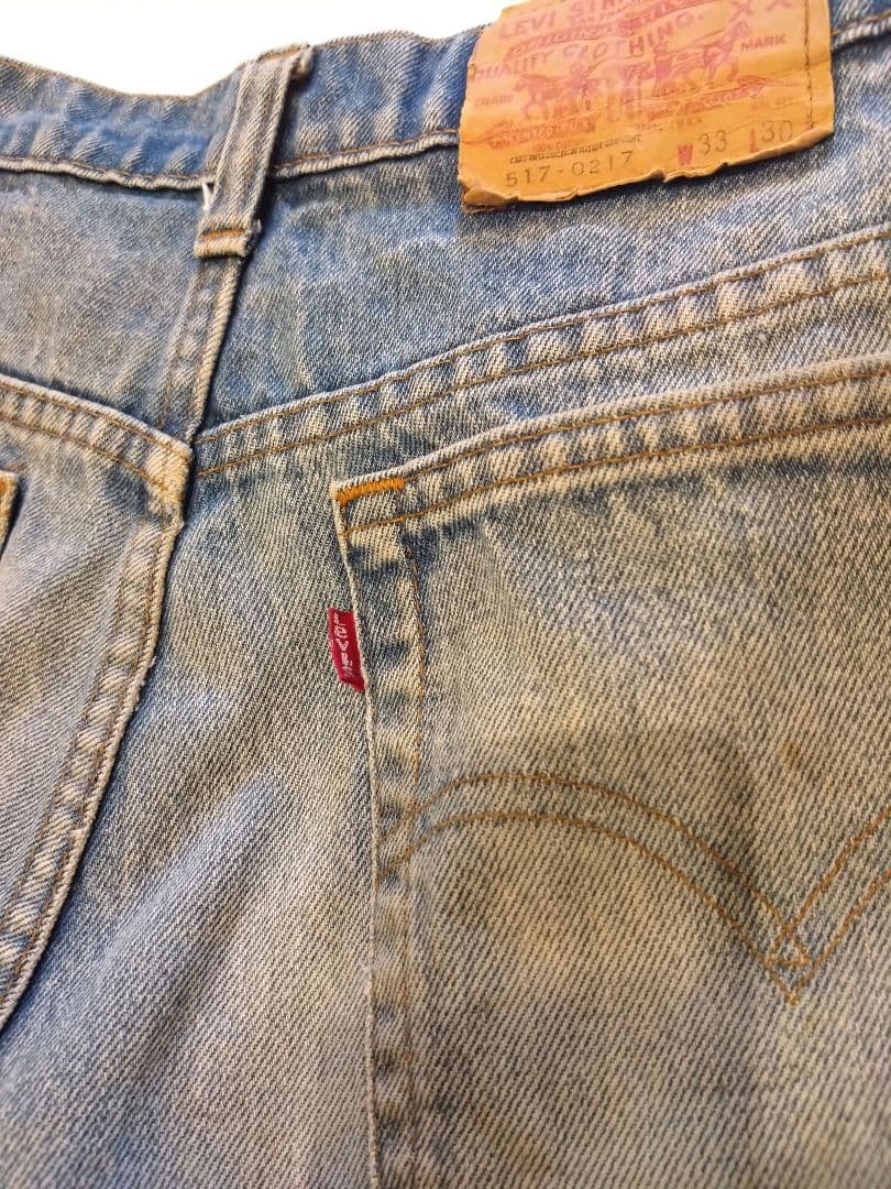 80s Levi's リーバイス 517 USA W33 L 30 ビンテージ 80s ビンテージ