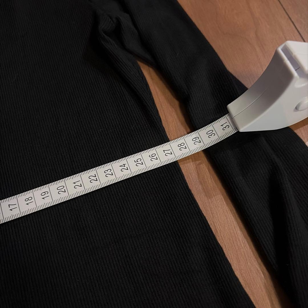 ALO Yoga リブ ロングスリーブ ブラック M 試着のみ 美品