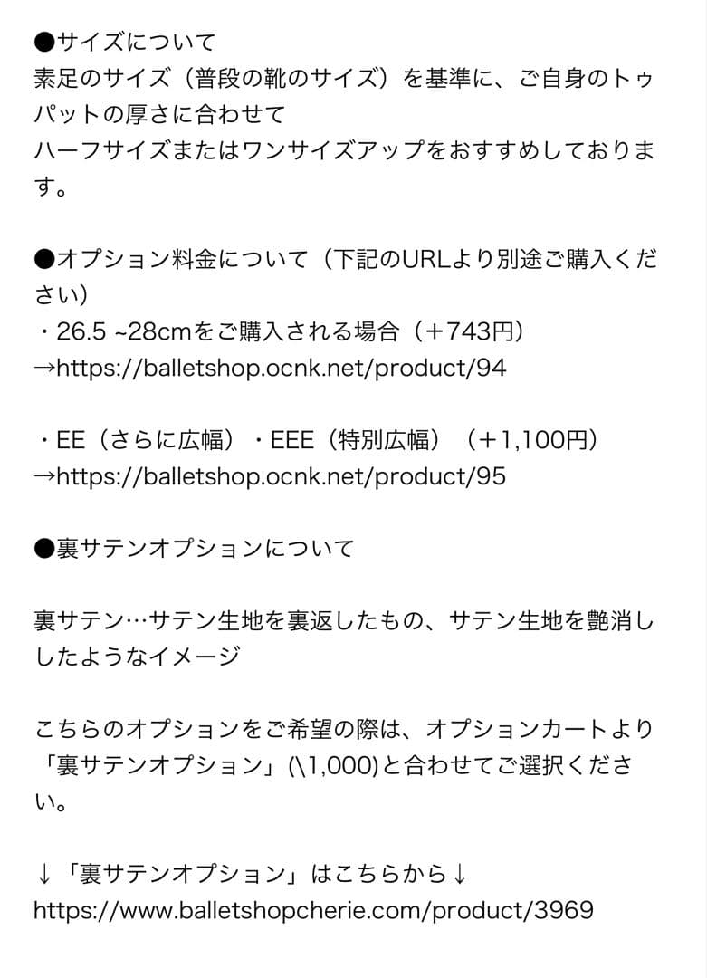 バレリーナEX2 24.5E 加工済トゥシューズ
