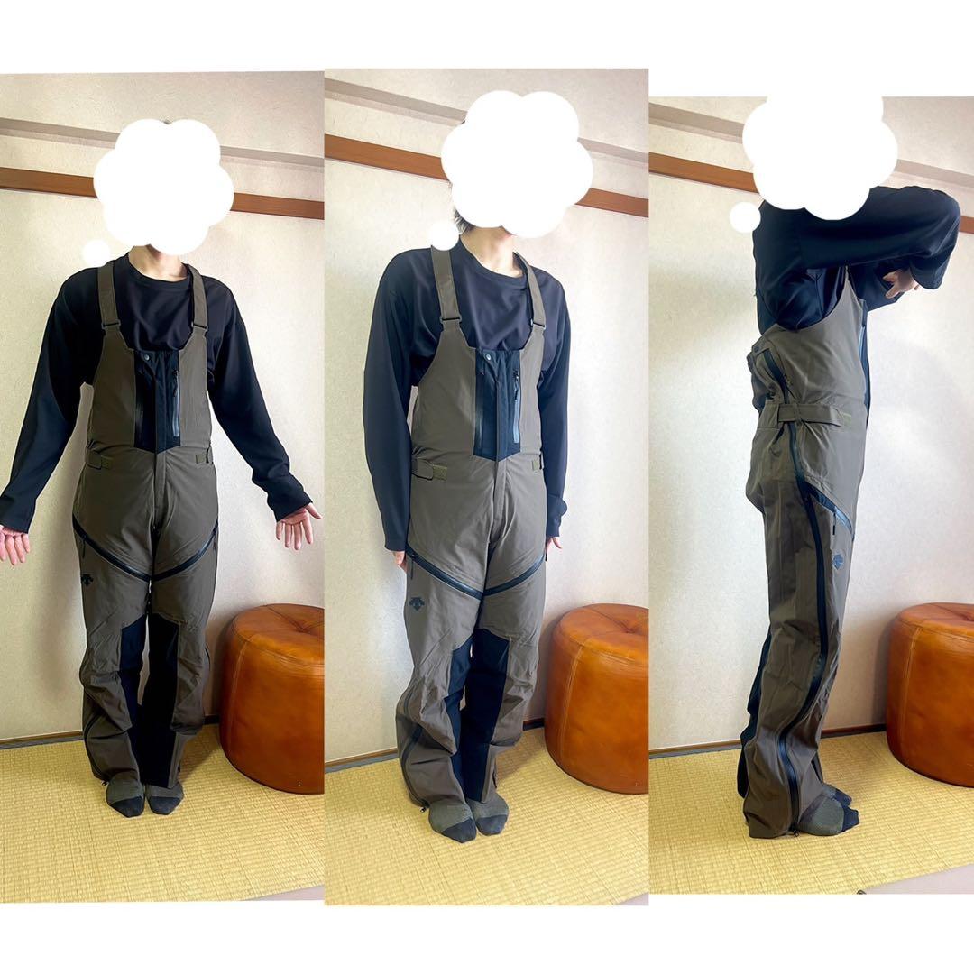 【年始整理・格安出品】DESCENTEスキーウェア・ビブパンツ／高機能モデル
