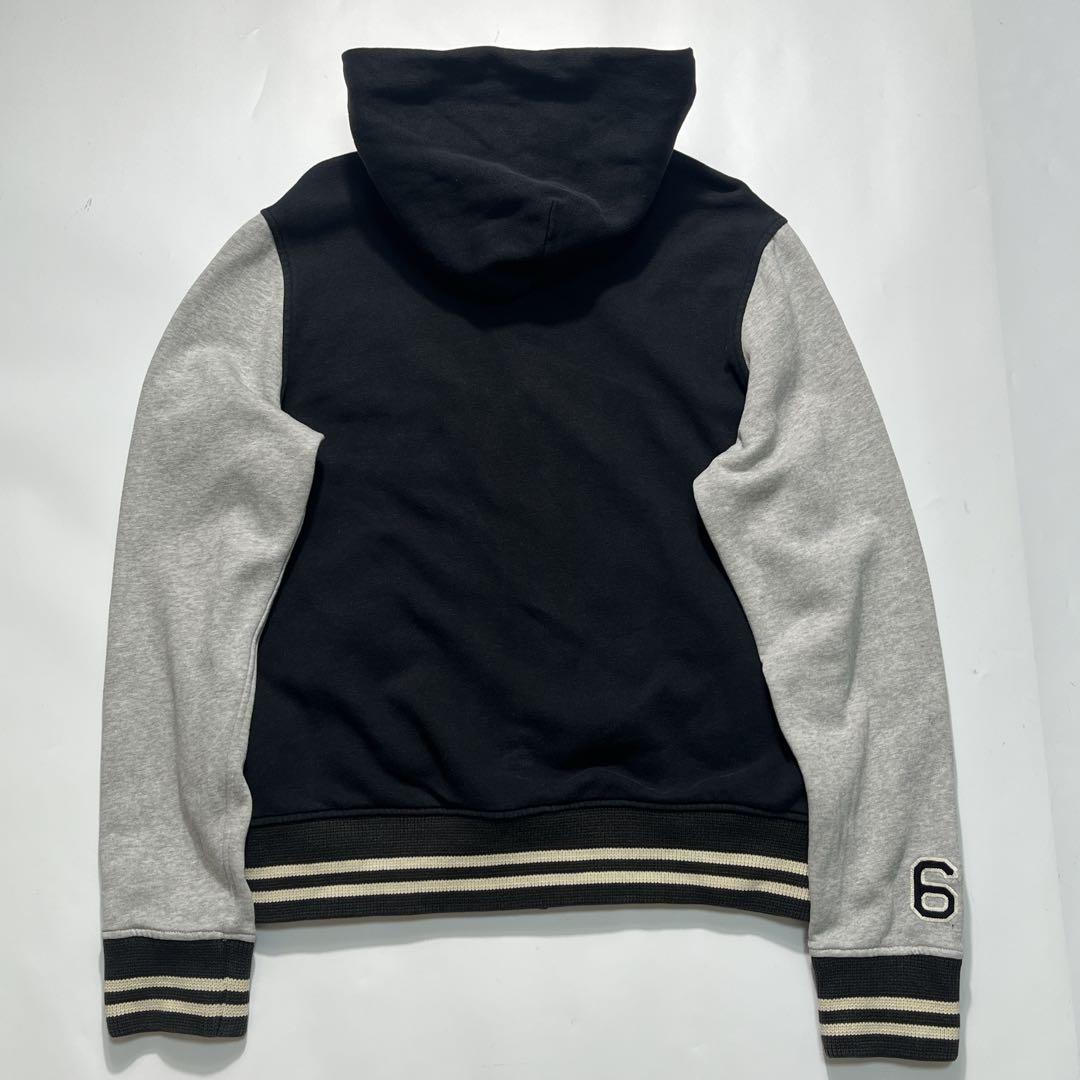 ラルフローレン スウェット スタジャン M 黒 POLO67 裏起毛 7064