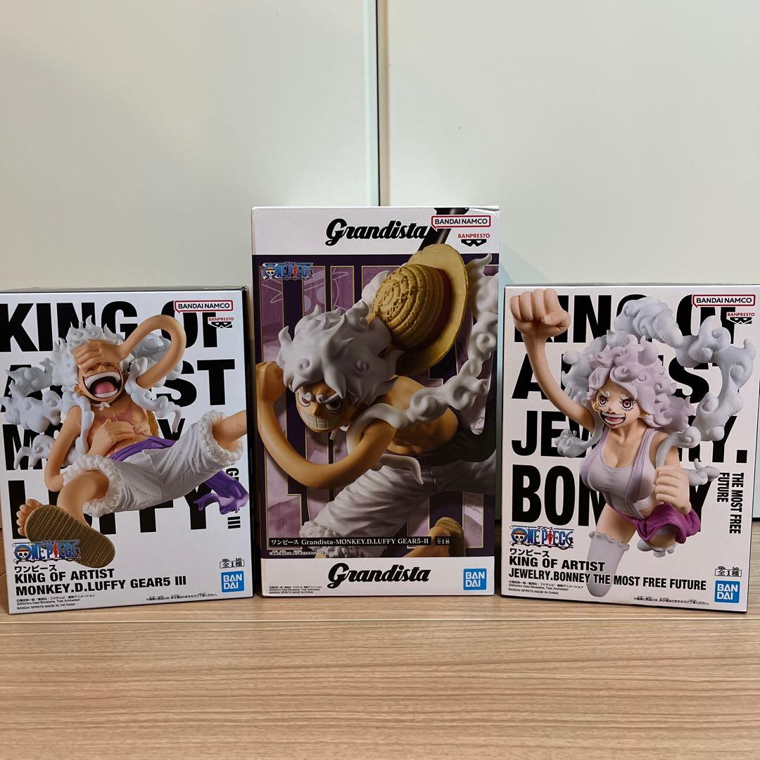 ワンピース フィギュア ニカ ボニー KOA Grandista まとめ売り - メルカリ