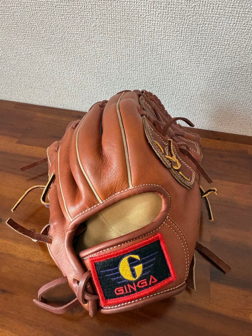 GINGA 軟式グローブ ブラウン