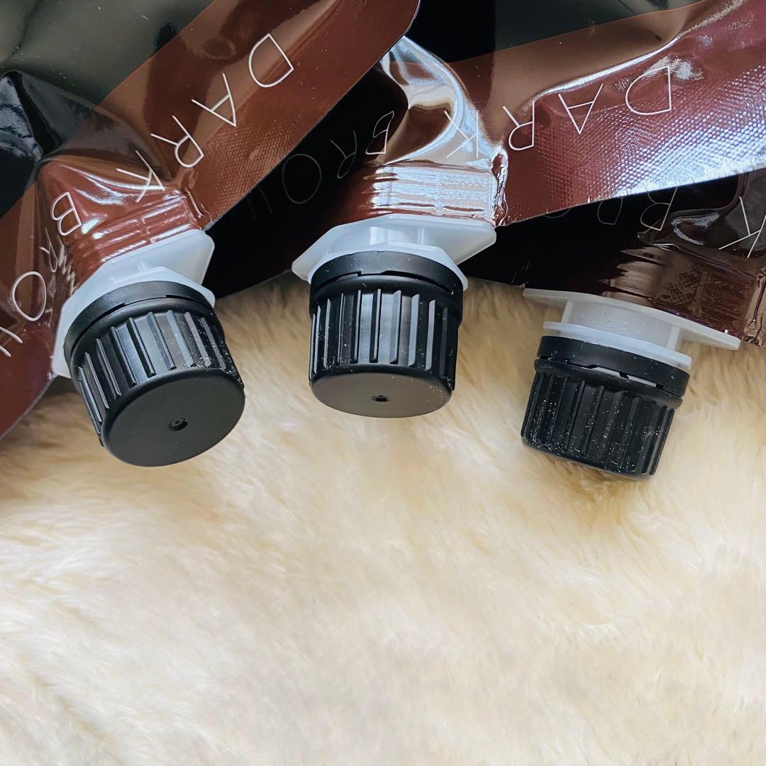 4個セット バランローズ KURO クリームシャンプー 400g ダークブラウン