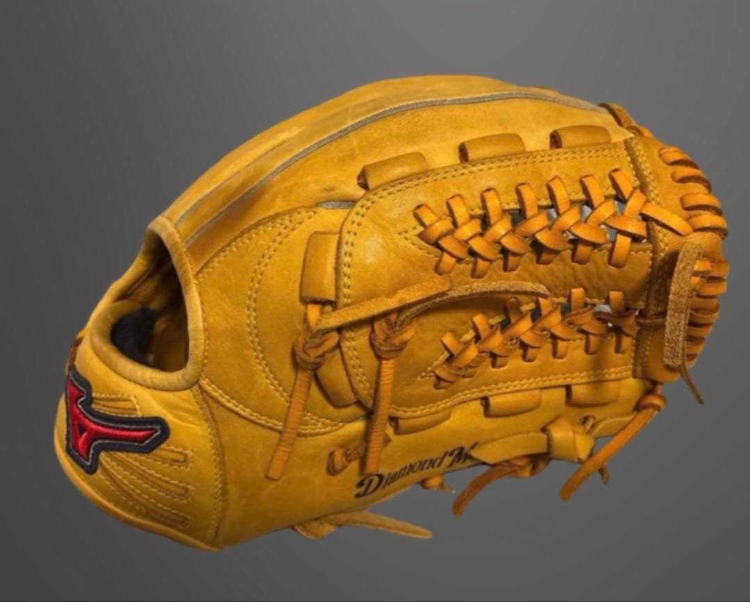 Mizuno Diamond Master ソフトボール/軟式グローブ イエロー - メルカリ
