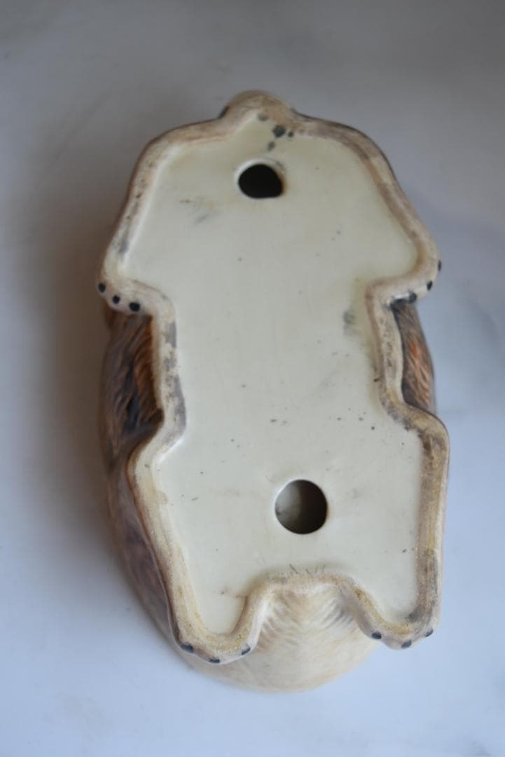 超美品ミッシェル・コーガン　顔の可愛い　うさぎのパテポット　テリーヌアンティーク