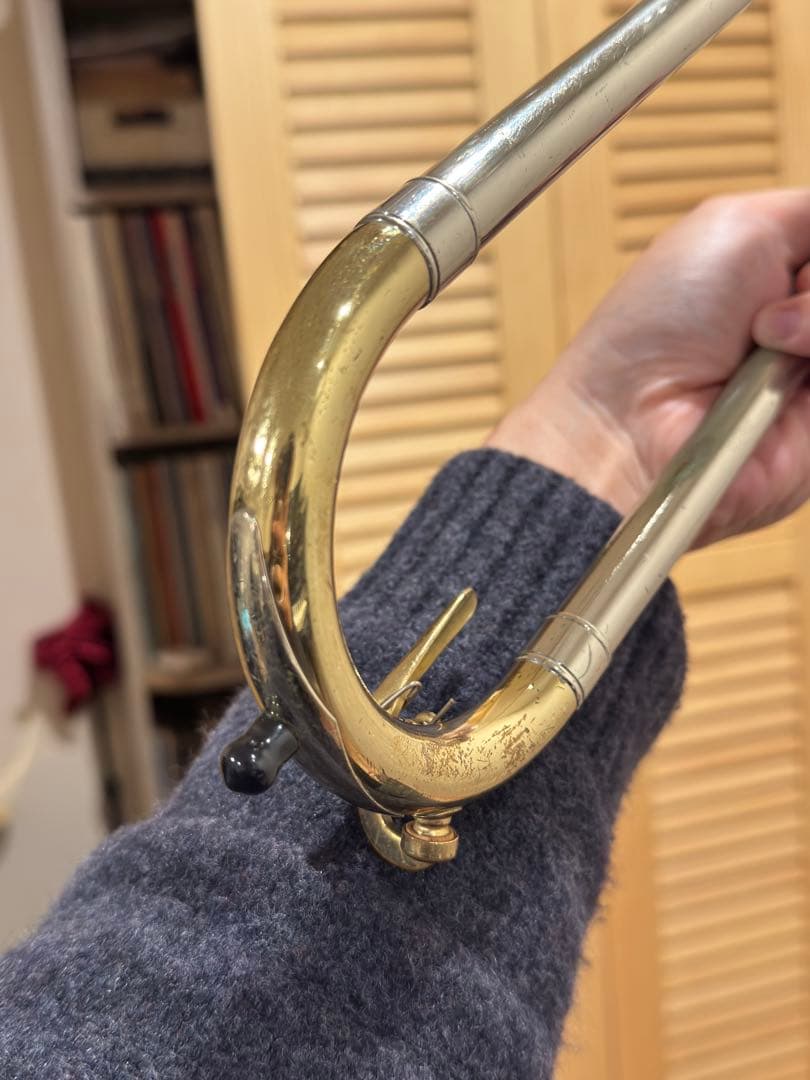 KING 4B テナートロンボーン太管　スターリングシルバー