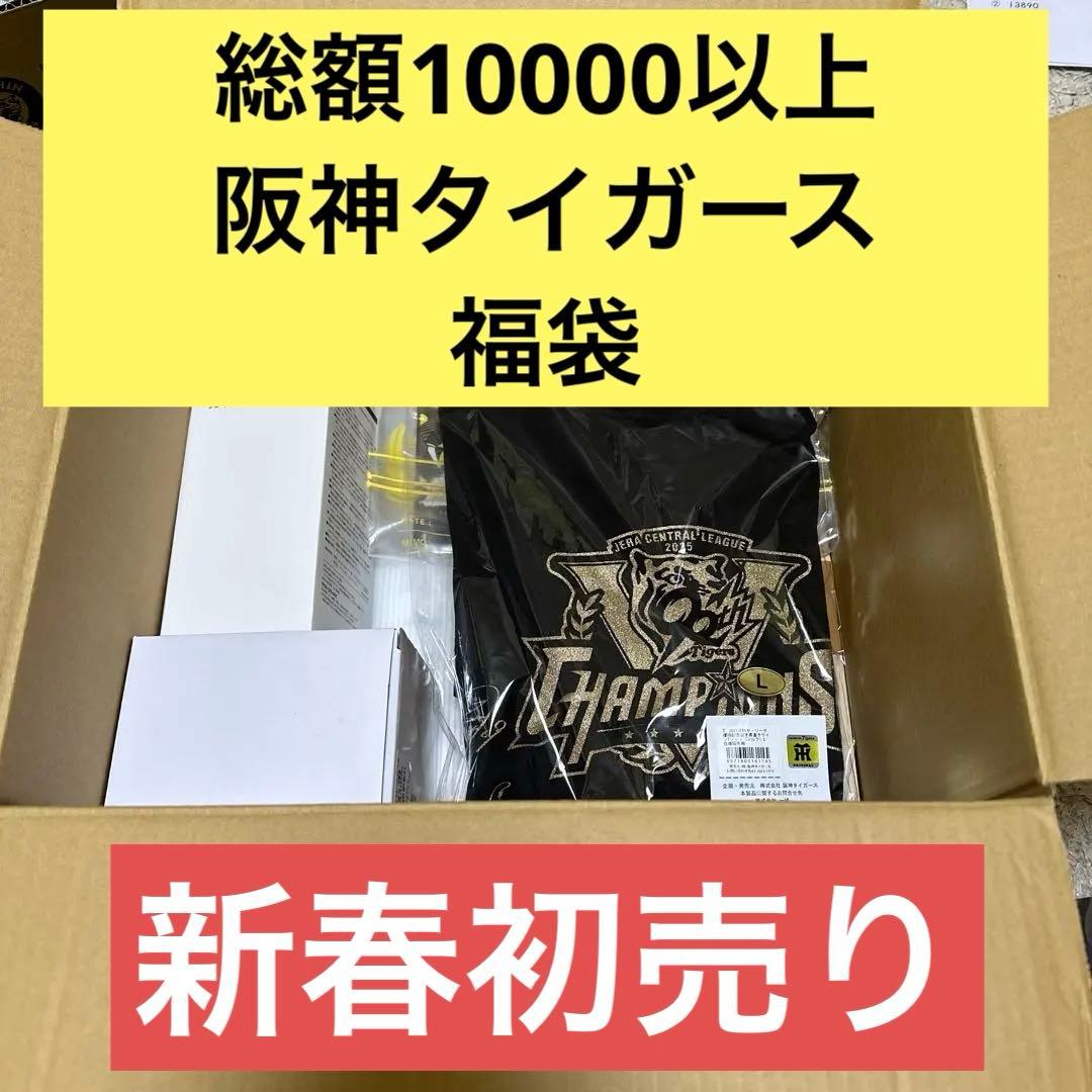 阪神タイガース　優勝記念色紙　優勝記念　 選手寄書きサインTシャツ（Lサイズ）