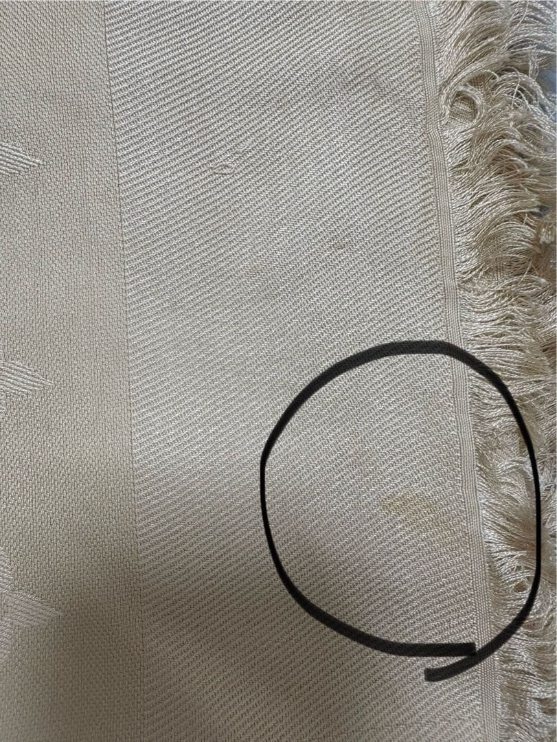 ルイ・ヴィトン ベージュ ストール