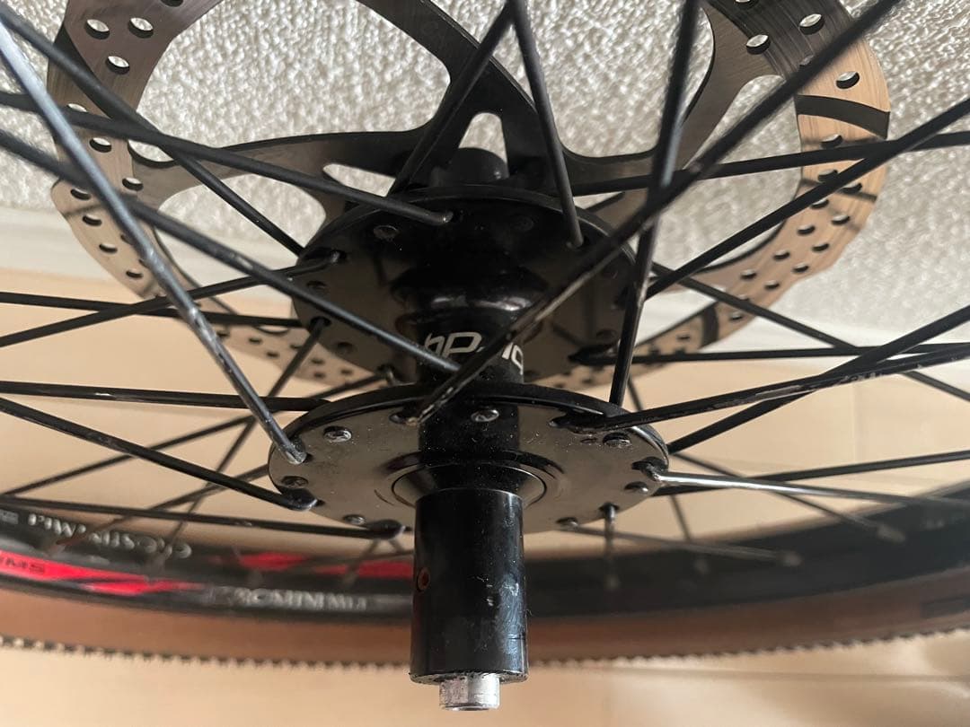 birdy 18インチ　TRP キャリパー　ローター付き　エアーのディスク化