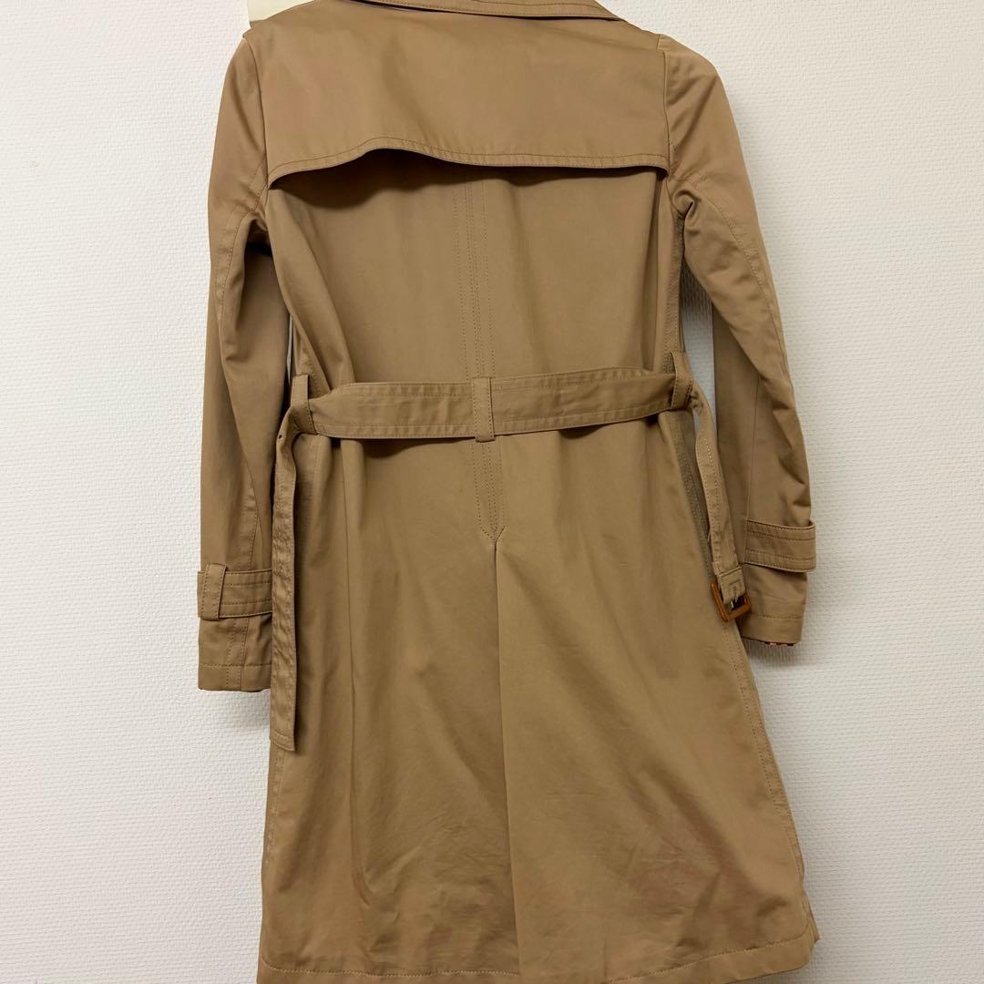 ク*ー様 セリーヌ コート　ホースボタン　グレージュ　チェック柄　ベルト付き