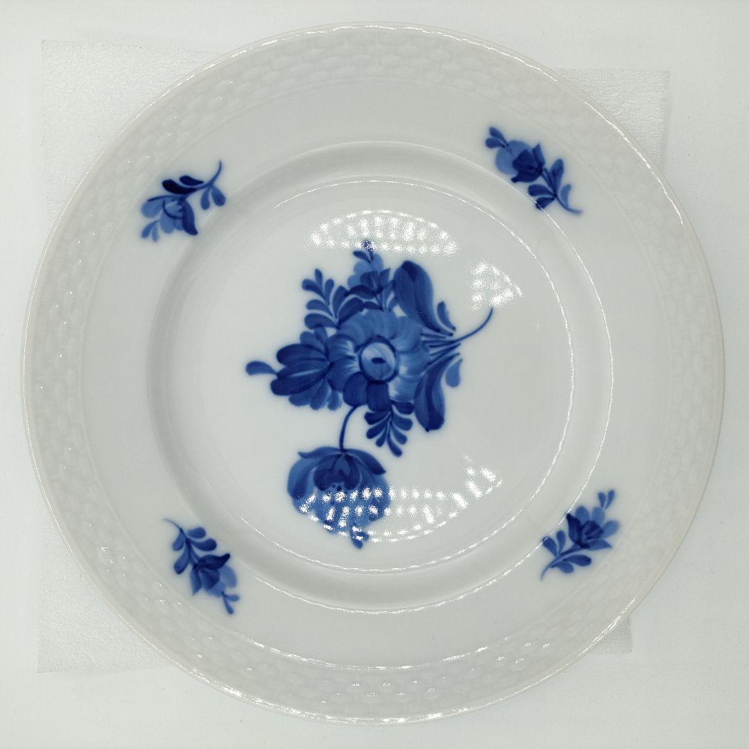 ロイヤルコペンハーゲン　ブルーフラワー　プレイン　17.5cm 6枚セット