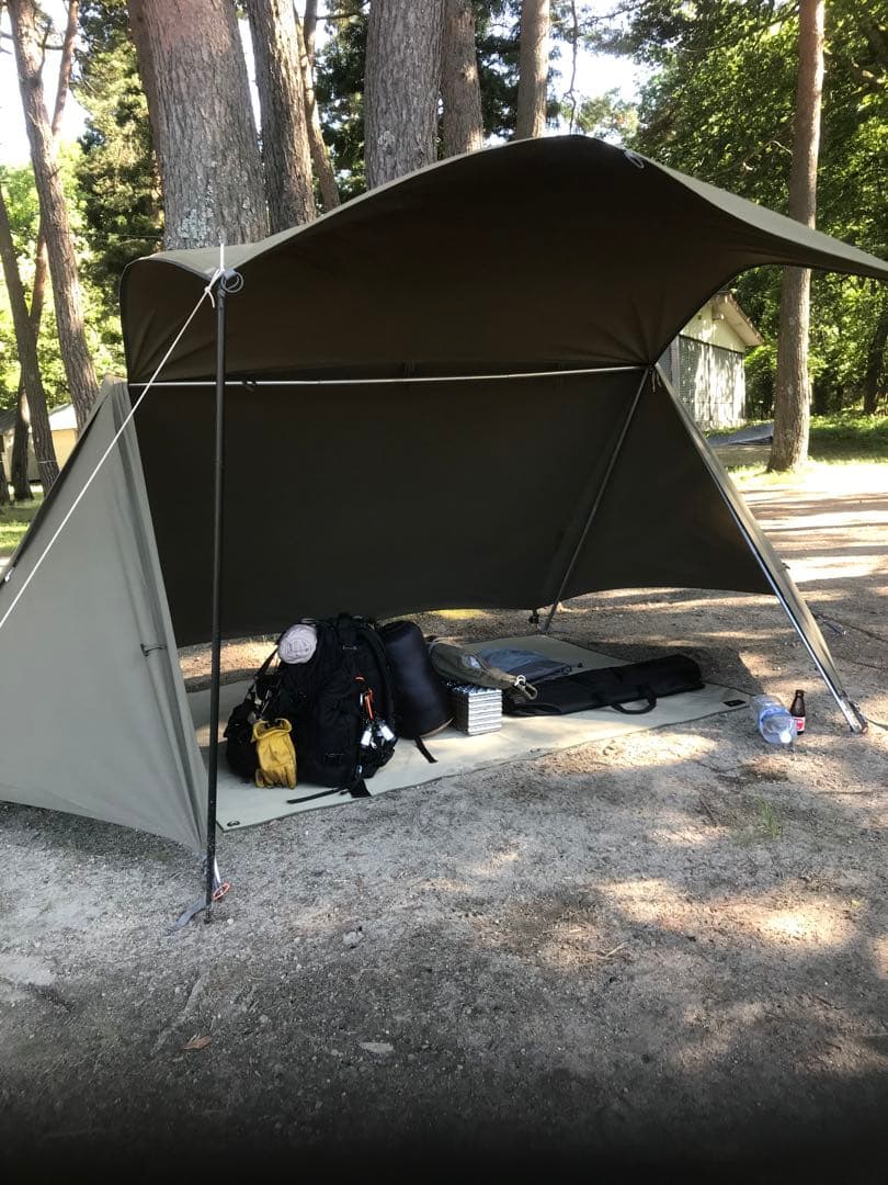 取説付《FUTURE FOX-BASE EVO 》二又フレーム＋棟ポール快適空間