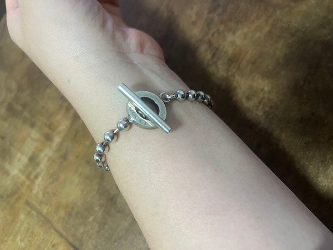 オールドグッチ　ボールチェーンブレスレット