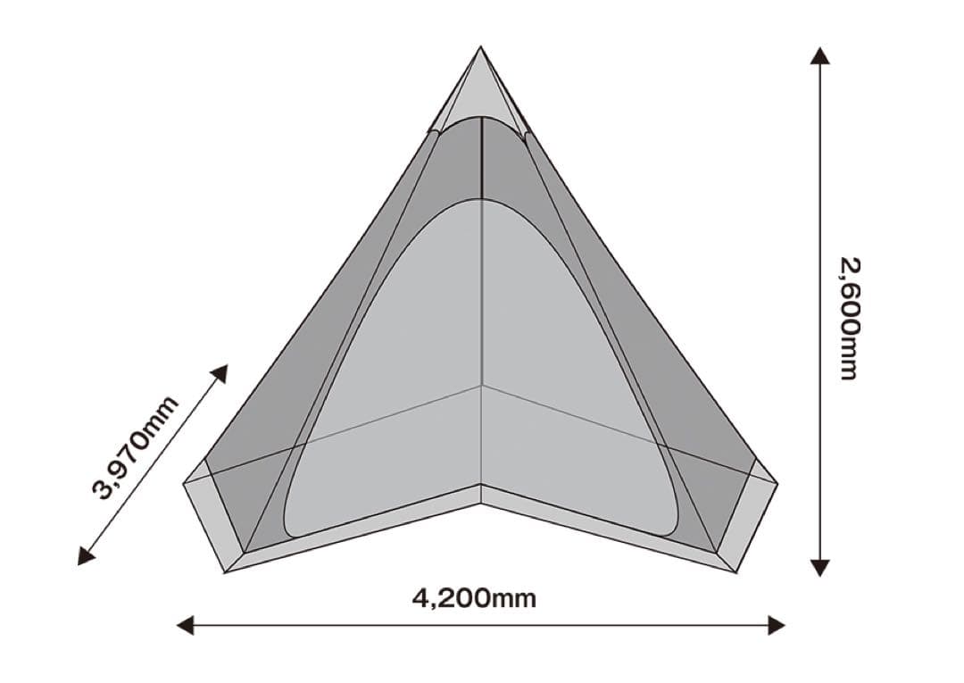 【新品未使用】サーカス MID専用メッシュインナーテント＆グランドシート