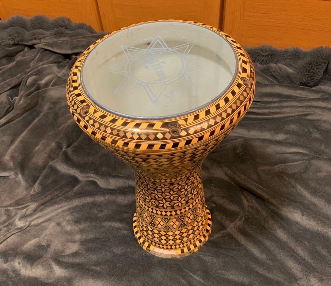 エジプト太鼓 ダラブッカ ソンバティ ビザール 民族楽器 打楽器