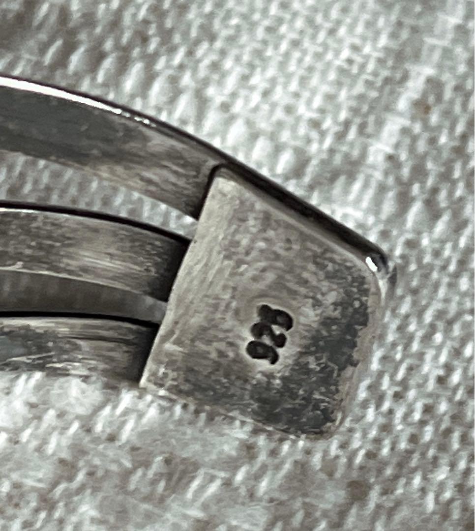 ナバホ族 シルバー925 ターコイズバングル