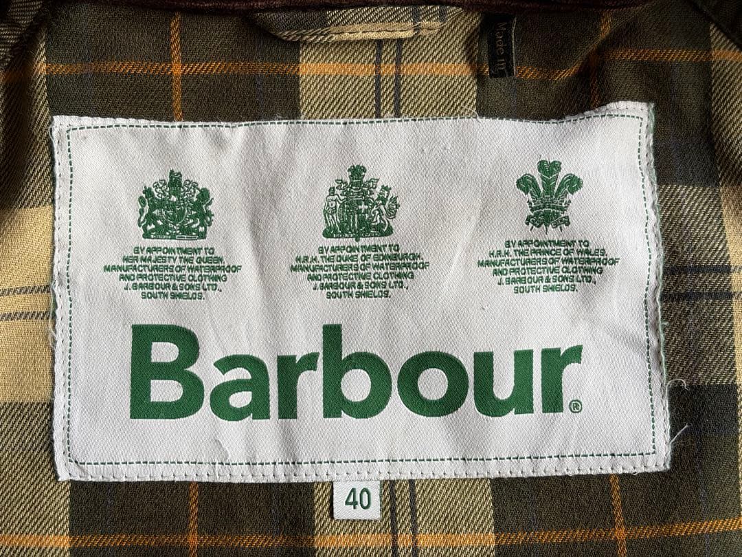 Barbour Burghley バブアー　バーレイ　サイズ40
