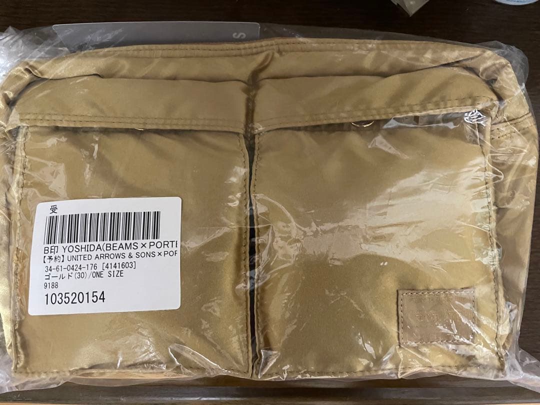 新着ファッション - 【BEAMS×PORTER×UNITED ARROWS】限定ゴールド