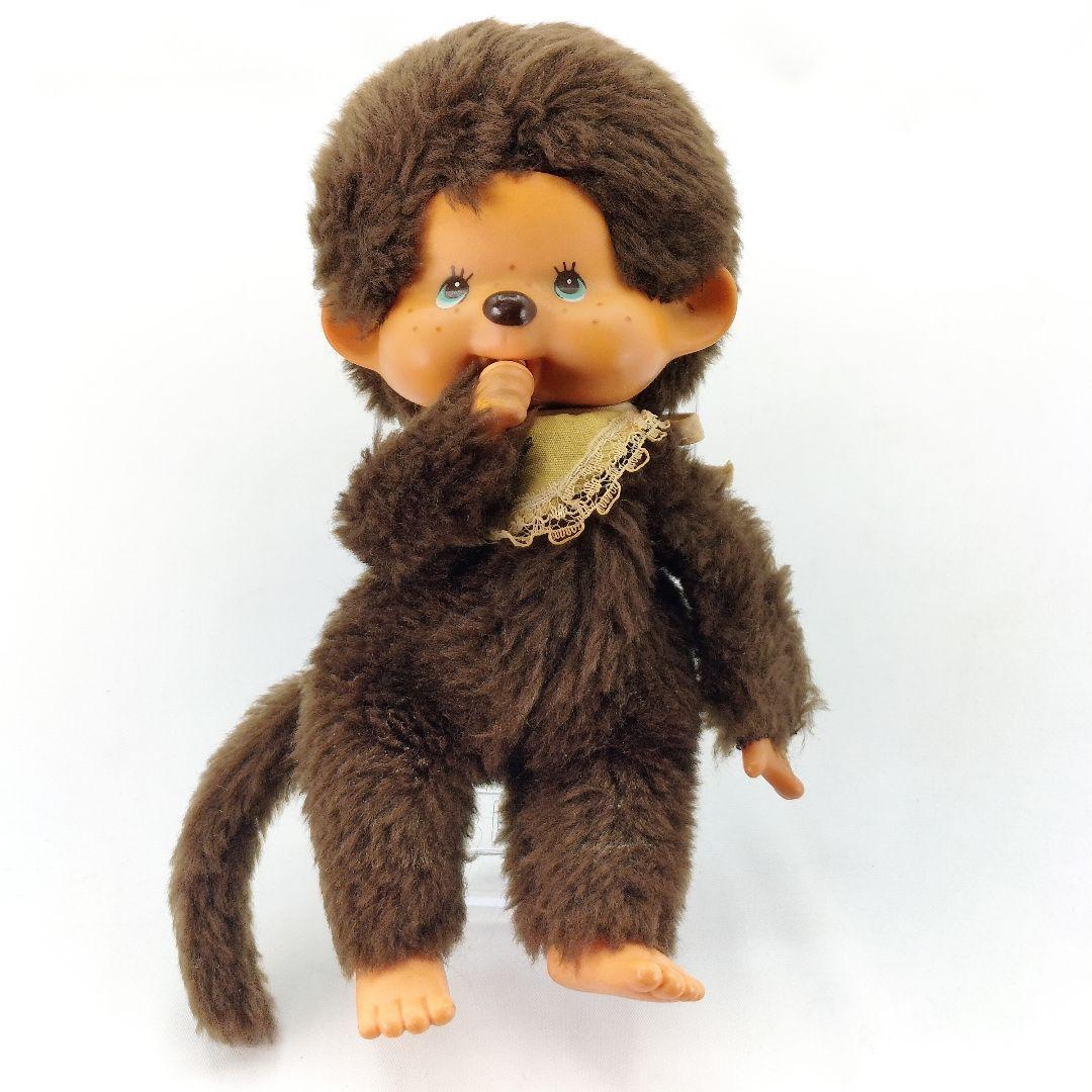 当時物 セキグチ 初期 モンチッチ 青目 ブルーアイ 人形 ぬいぐるみ