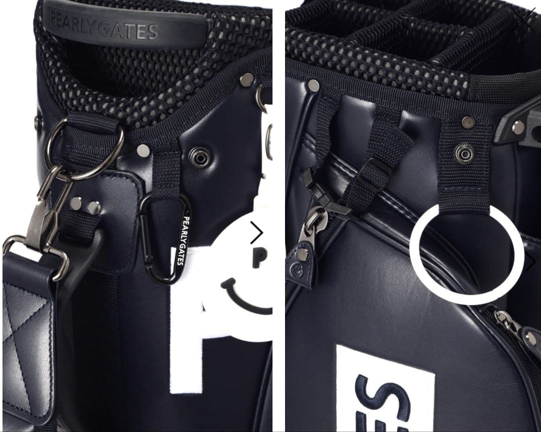 ○専用出品 パーリーゲイツ定番スタンド式 キャディバッグUNISEX