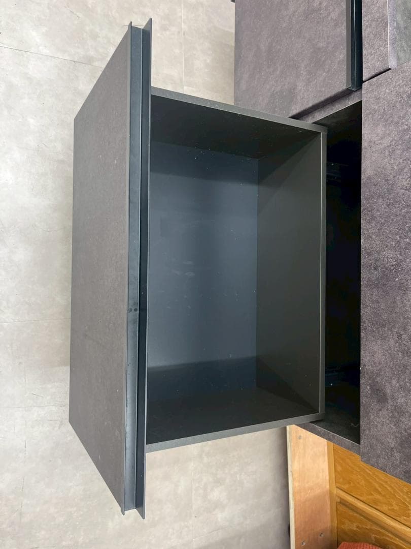 パモウナ キッチンボード グレー 1000×420×850mm nk01