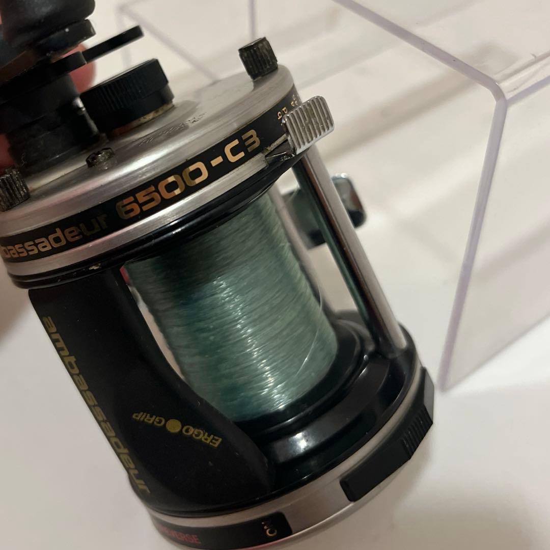 ABU アブガルシア アンバサダー 6500 C3両軸リール 雷魚 当時もの