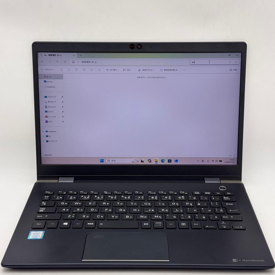 Core i5八世代◆メモリ8GB◆SSD256GB◆Dynabook G83