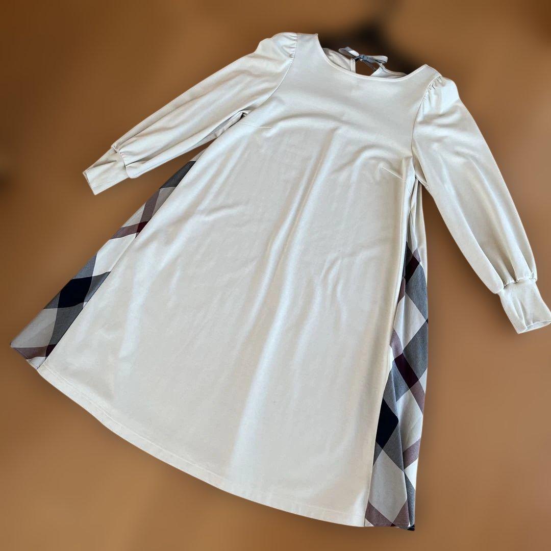 ブルーレーベルクレストブリッジ　コットンライトポンチワンピース