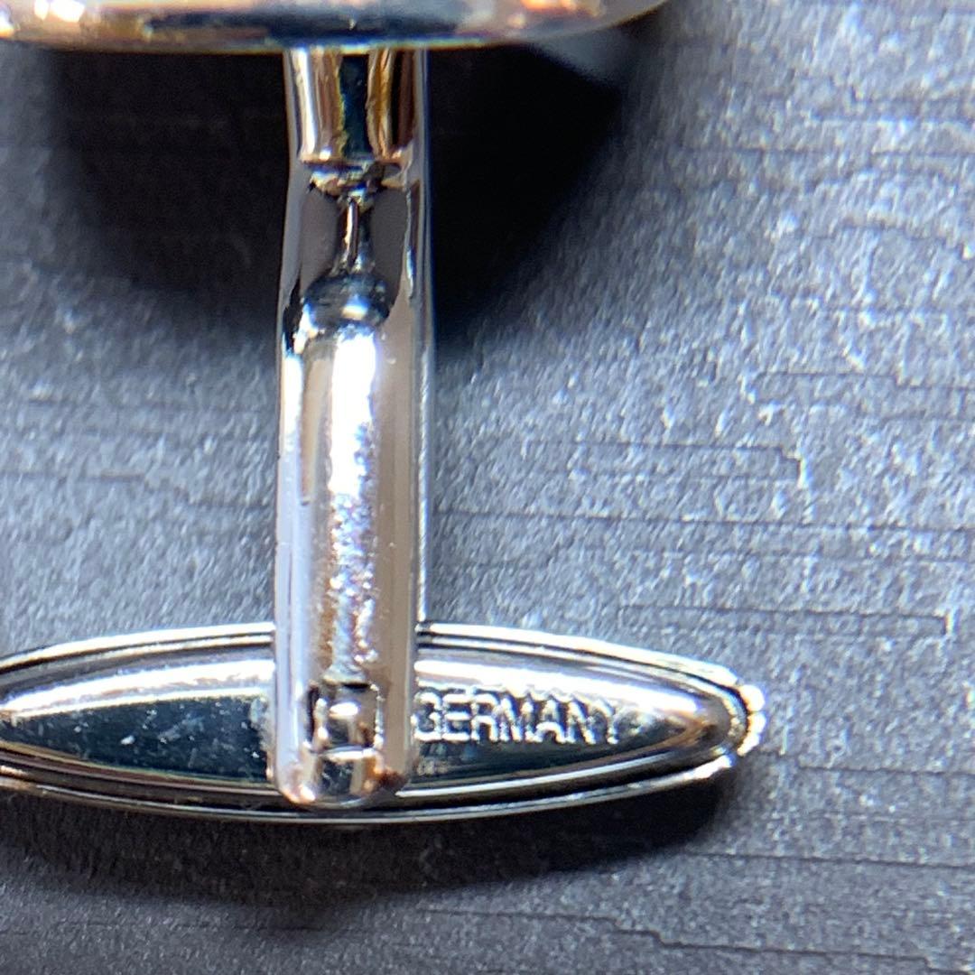 極美品　クリスチャンディオール　Diorロゴ＆ラインストーン　カフリンクス