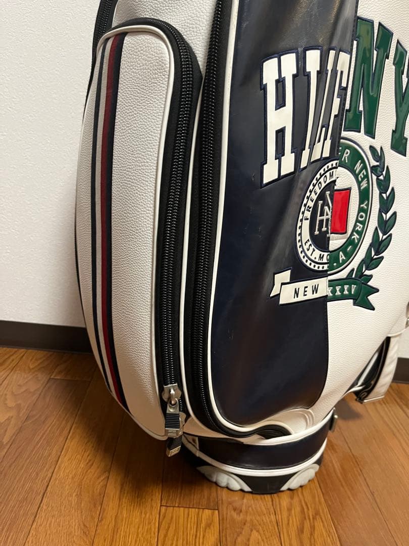 トミー ヒルフィガー ゴルフ カート式 キャディバッグ 6分割