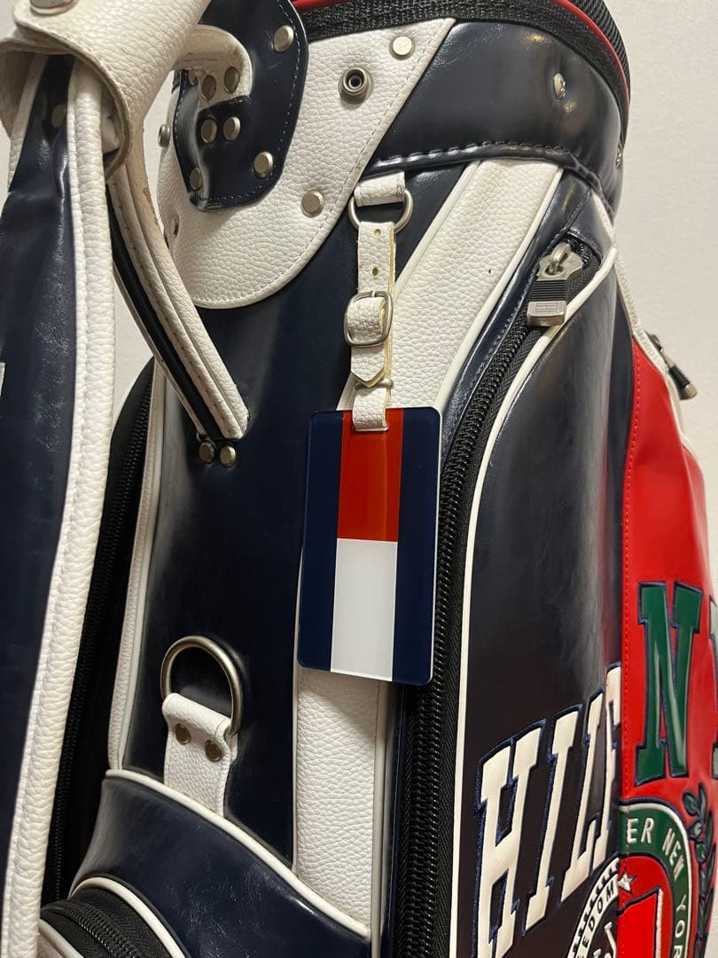 トミー ヒルフィガー ゴルフ カート式 キャディバッグ 6分割