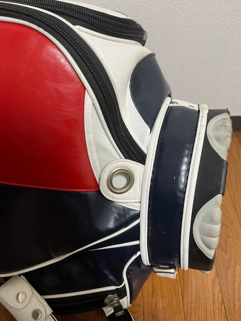 トミー ヒルフィガー ゴルフ カート式 キャディバッグ 6分割