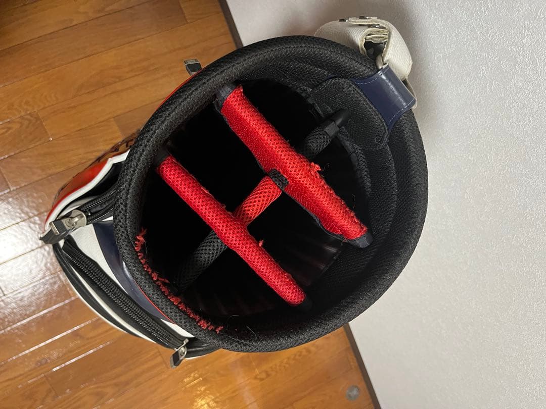 トミー ヒルフィガー ゴルフ カート式 キャディバッグ 6分割