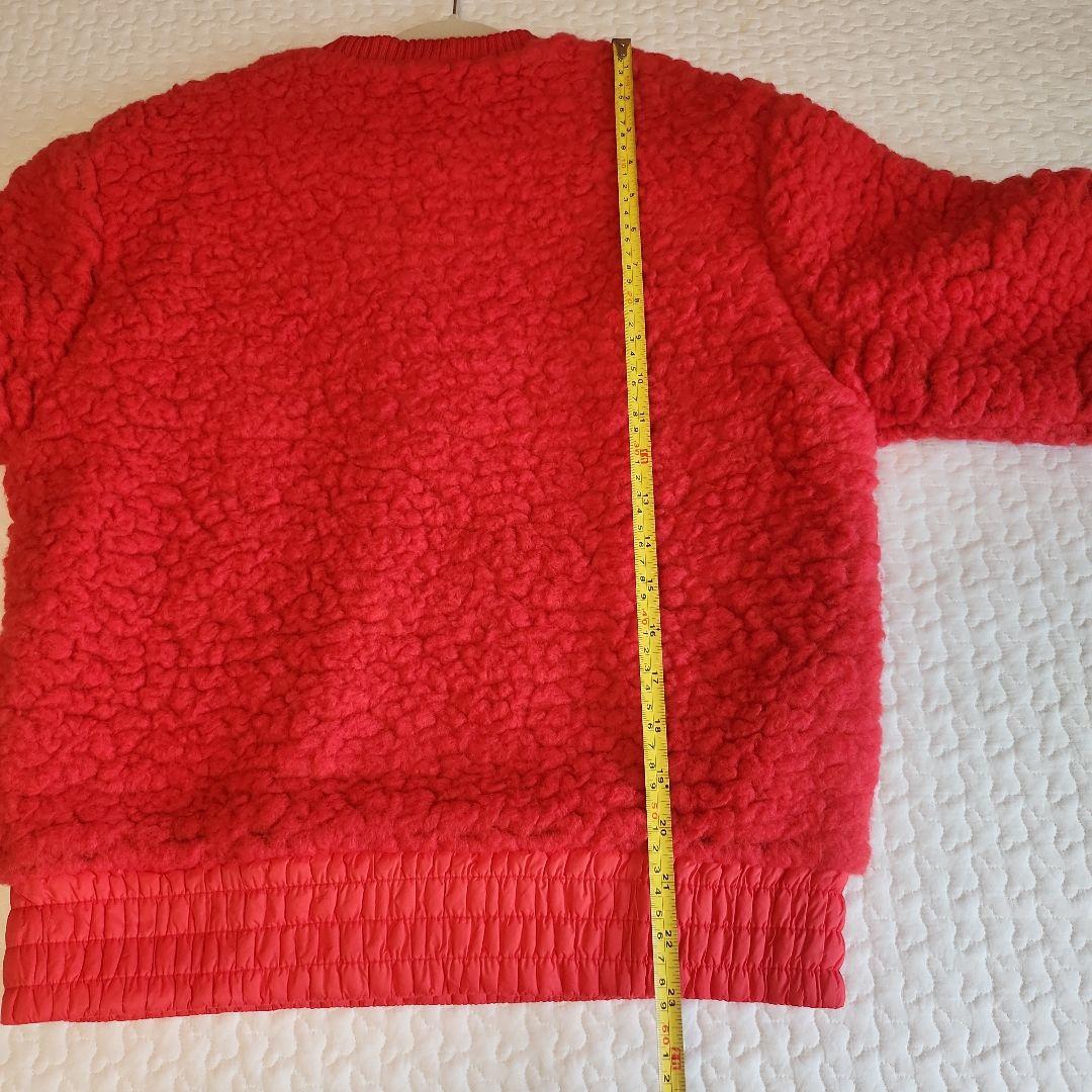 WAAC ボアニット セーター レッド サイズ2
