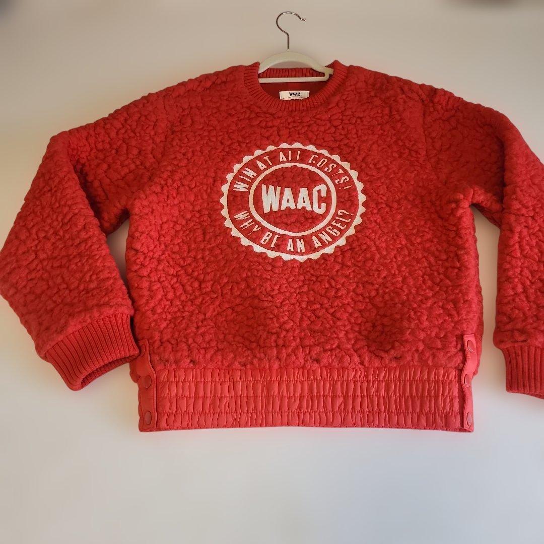 WAAC ボアニット セーター レッド サイズ2