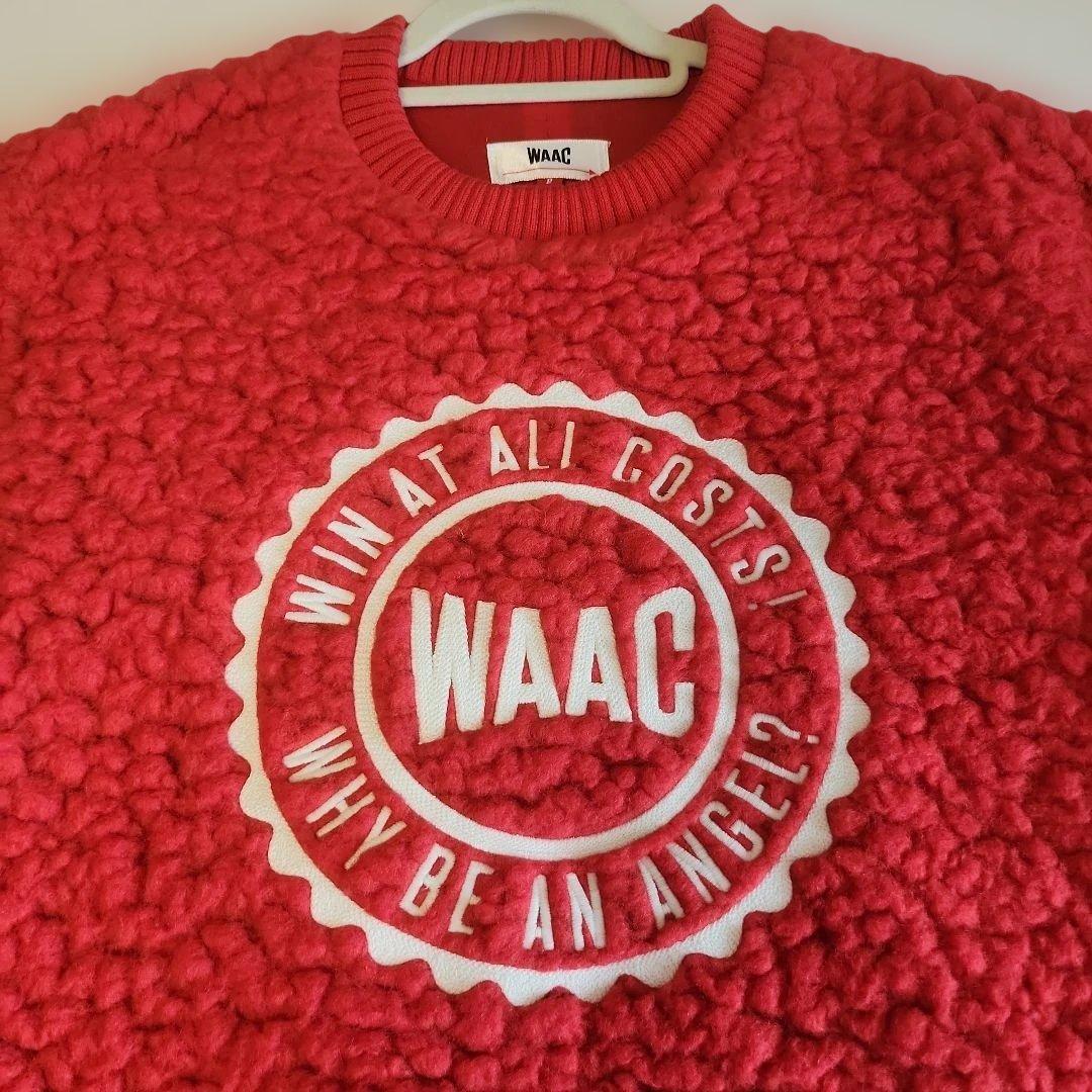 WAAC ボアニット セーター レッド サイズ2