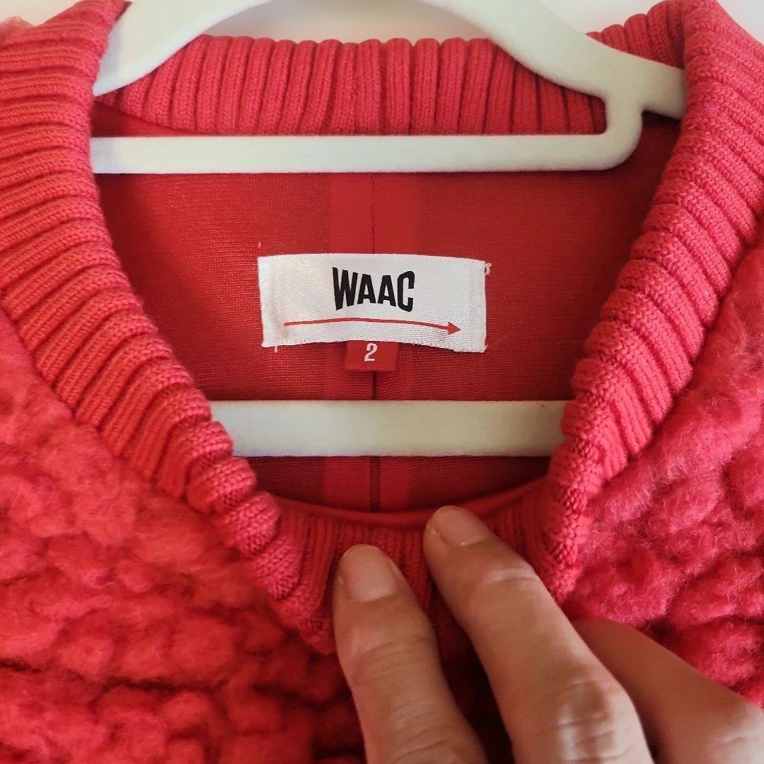 WAAC ボアニット セーター レッド サイズ2