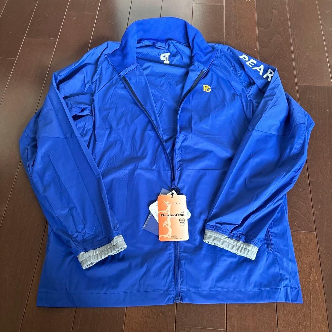 パーリーゲイツ20gナイロンストレッチ✕Nyストレッチ青色ツイン