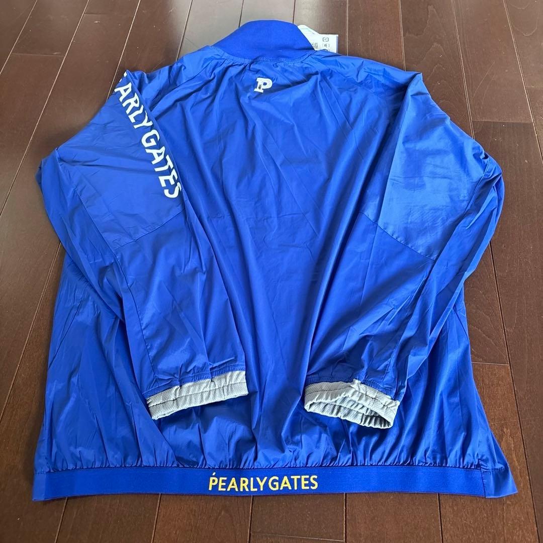 パーリーゲイツ20gナイロンストレッチ✕Nyストレッチ青色ツイン