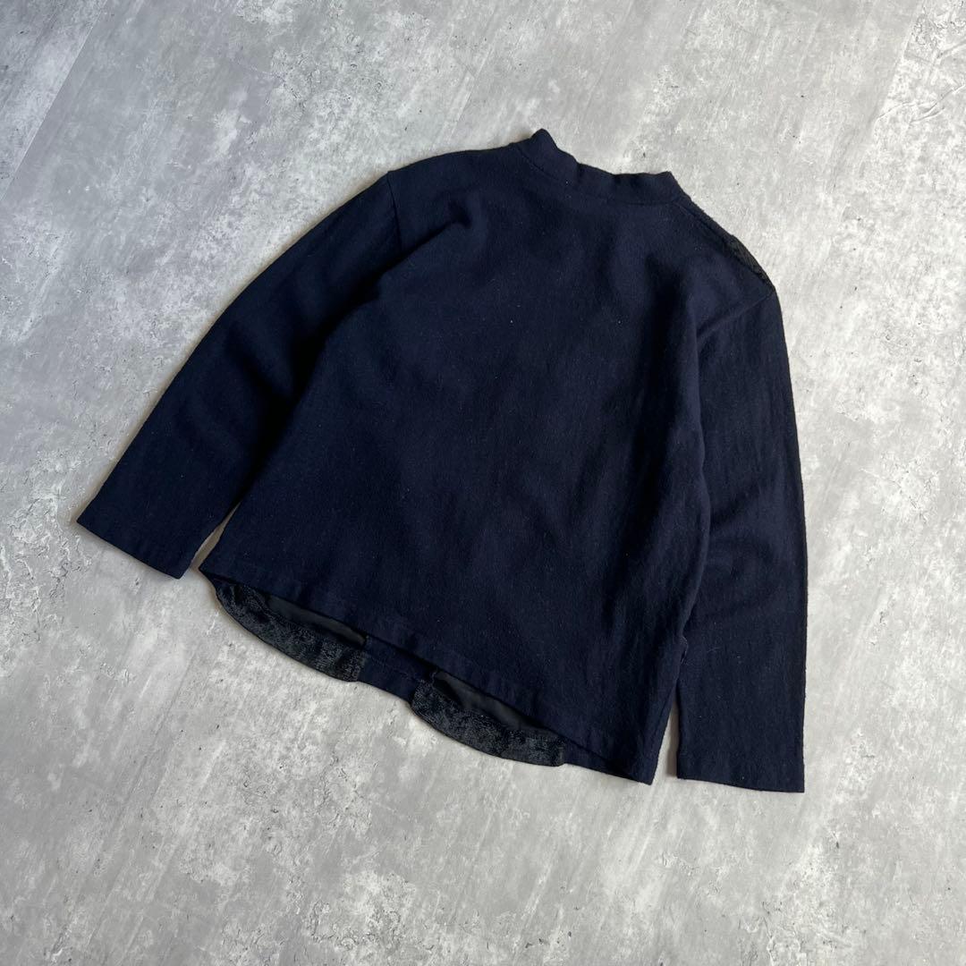 ローブ・ド・シャンブル・コムデギャルソン　91年　パッチワークデザインセーター