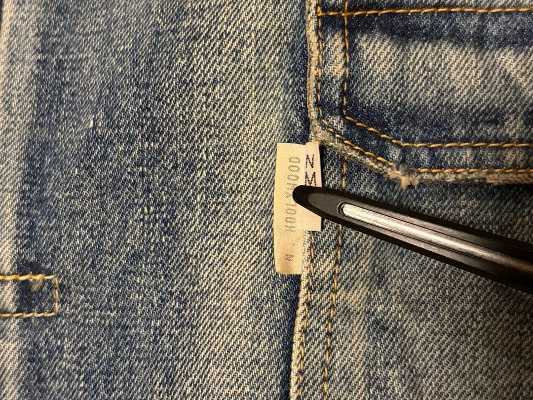 New Manual×N.HOOLYWOOD T-BACK デニムジャケット