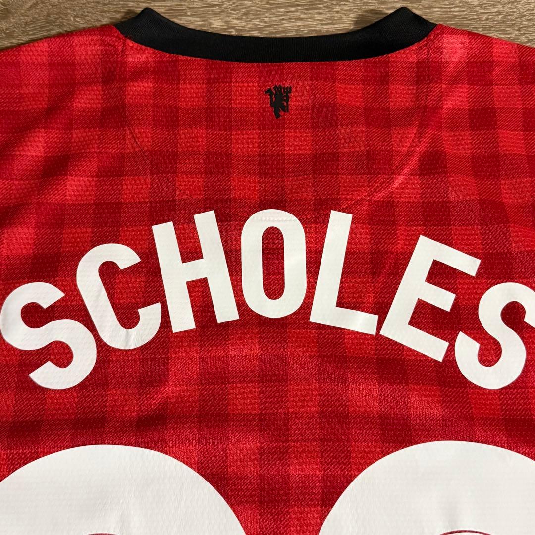 正規品 マンチェスター・ユナイテッド 12/13 ユニフォーム SCHOLES