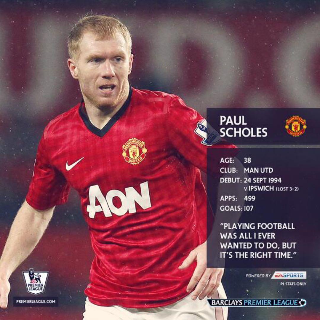 正規品 マンチェスター・ユナイテッド 12/13 ユニフォーム SCHOLES