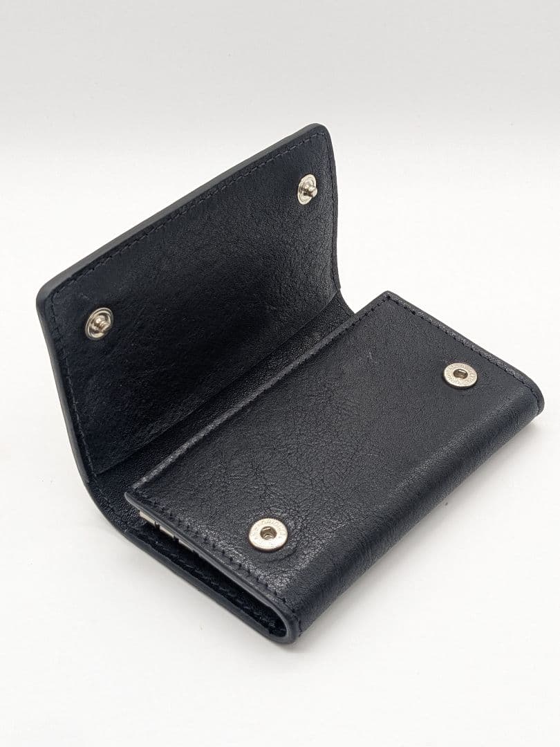 未使用品 イルビゾンテ キーケース ブラック ６連 レザー IL BISONTE